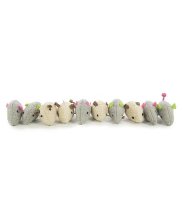 SmartyKat Skitter Critters Catnip Cat Toys Value Pack, 10 Count, Model:9085 - Buy Online on GoSupps.com