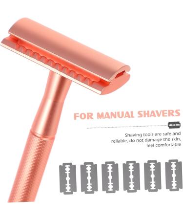 Beavorty 5 Manual Razor - Classic Metal Double-Edged Razor for Men & Women | Durable Aluminum Alloy Handle - Buy Online on GoSupps.com