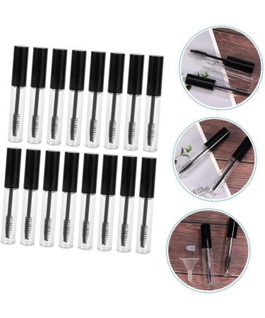 OHPHCALL 32 Pcs Mascara Tube Clear Empty Mascara Bottle Eyelash Liquid Tube Empty Bottle Plastic Portable 1 g (Pack of 1) Blackx2pcs - Buy Online on GoSupps.com
