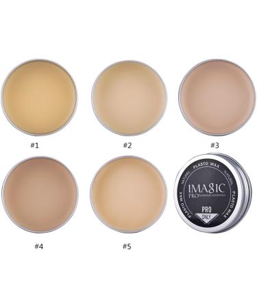 Tmishion Professional Halloween Makeup Kit | Special Effects Makeup | False Wound & Scar Wax for Skin Preparation | Conceal Pores (#5) - Buy Online on GoSupps.com