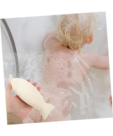 FRCOLOR 2pcs Cartoon Loofah Bath Ball & Back Scrubber - Soft Cotton Shower Pouf & Bath Products for Kids | International Shipping - Buy Online on GoSupps.com