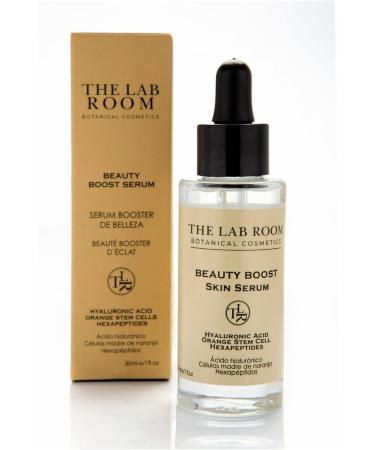 The Lab Room Serum Facial The Lab Room Beauty Boost Serum 30ml Young and luminous skin with anti wrinkle face gel with hyaluronic acid - Buy Online on GoSupps.com