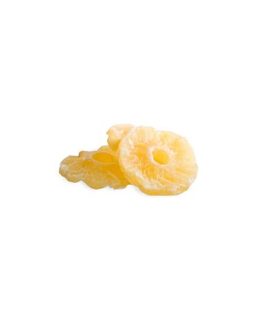 Dried Pineapple Rings - 15 oz Resealable Pouch | Sweetened Tropical Fruit Slices | Kosher Certified - Jaybee's Nuts - Buy Online on GoSupps.com