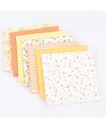 NUOBESTY 5 Bulk Fabric Floral Squares Patchwork Bjd Doll Craft Cloth Diy Sewing Cloth Sheet Quilt Cover Charm - Buy Online on GoSupps.com