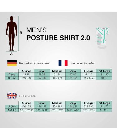 Anodyne Posture Shirt for Men | High-Up Shirt for Posture Correction | Improve Posture & Reduce Pain | Medically Approved | Medium - Black - Buy Online on GoSupps.com