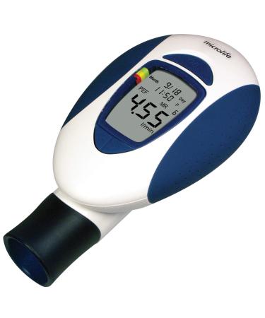 Microlife Digital Peak Flow Meter with FEV1 & Tracking Software | Reliable & Accurate Respiratory Spirometer for Kids & Adults | Perfect for Home Monitoring Asthma, COPD & Other Lung Conditions - Buy Online on GoSupps.com