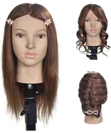 Tailor Puppet Female Model Head - Bridal Hair Exercise & Barber Training Dummy | Perfect for Perms & Coloring - Buy Online on GoSupps.com