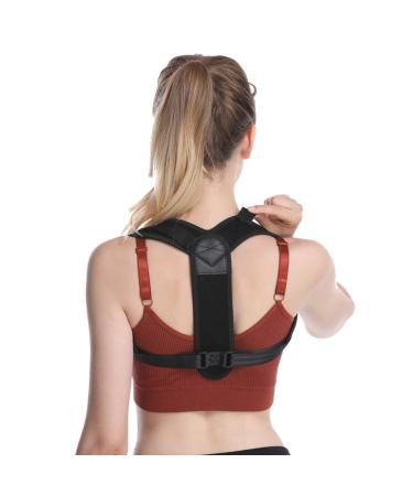 Back Posture Corrector for Men Women Adjustable Upper Back Brace Posture Trainer Invisible Comfortable Back Straightener Posture Corrector Brace for Clavicle Support Back Neck Pain