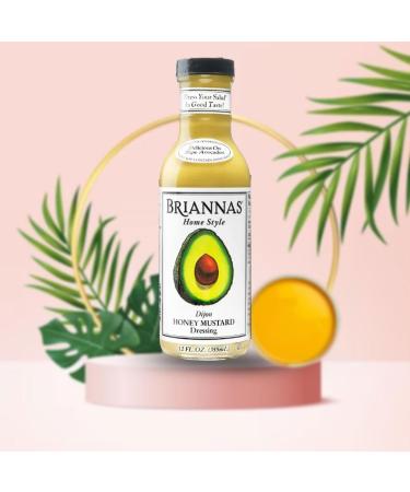 Brianna's Salad Dressing Pick N Mix - Choose From 6+ Flavours | American Creamy Balsamic Caesar Blue Cheese Dijon Honey Mustard Ranch More - Pack of 4 X 355ml - Buy Online on GoSupps.com