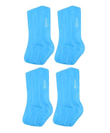 IceHOF replacement cooling pads (4x) for horse -drawn handbare - 37 cm x 17 cm - for cooling horsebacks - cooling pad cool packs horses joint tendons 4 replacement cooling pads