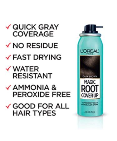 L'Oreal Paris Magic Root Cover Up Gray Concealer Spray 2 oz - Light to Medium Blonde - Buy Online on GoSupps.com