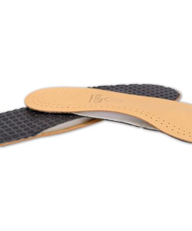 Orthopedic Shoe Inserts for Flat Feet & Spread Foot - Tacco Footcare Anatomic Insoles (46 EUR) - Midfoot Cushion & Longitudinal Vault Support - Buy Online on GoSupps.com