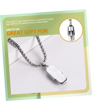 Zerodeko Easter Island Heads Easter Island Bracelet Charms New Year Charms for Bracelets Men s Necklace Choker for Men Necklace for Men Charm Necklace Man Stainless Steel Jewelry Metal - Buy Online on GoSupps.com