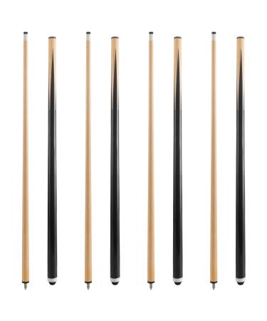 HMQQ Pool Cue Stick/Billairds cue Stick (Pool Stick 58" Set of 2/Set of 4 /Set of 4 20OZ, 48" Set of 2/ Set of 4, with Different Weight/Size/Quantity