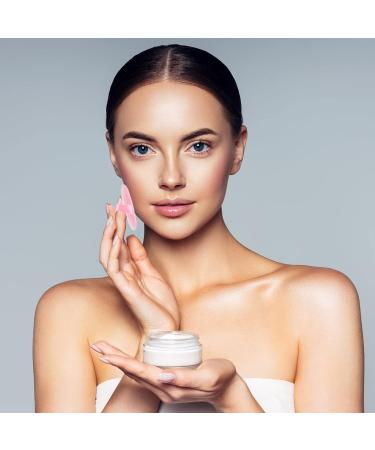 Sibba Triangle Shape Powder Puff Set 3 Soft Cosmetic Sponges for Loose Powder & Foundation | Large Cotton Makeup Cushions (Pink) International Shipping Available - Buy Online on GoSupps.com