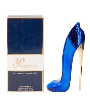 Princess High Heels Blue Women Perfume 85ml Eau De Parfum Vaporisateur Spray Essential Oil From France