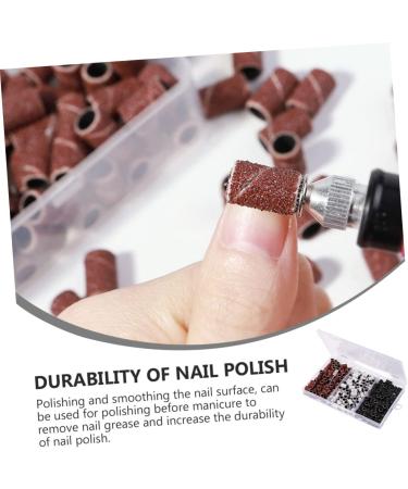 2 Boxes Boxed Manicure Circle Manicure Sanding Bands Mandrel Nail Bit Nail Grinding Head Manicures Nail Drill Nail Grinding Tool Power Tool Modeling Polish Resin Abrasive Cloth - Buy Online on GoSupps.com