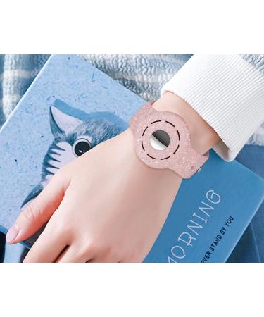 LitoDream for Kids AirTag Case Wrist Band Soft Silicone  Protective Cover for Apple Air Tag Finder Location Tracker Holder Wristband for Kids Daughter Son Toddler BAB Children - Rose Gold - Buy Online on GoSupps.com