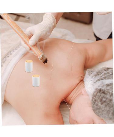 Anneomas 54st Moxa Sticks for Improved Blood Circulation | Yellow Cotton Paper & Mugwort | Chinese Moxa Therapy - Buy Online on GoSupps.com