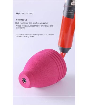 High Pressure Toilet Unblocker - Stainless Steel Snake & Air Drain Clog Remover Tool for Clogged Pipes - Buy Online on GoSupps.com