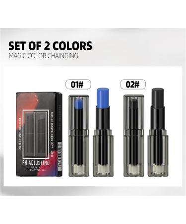 Lipstick Changer pH Changing 2 Pieces Water Resistant Reactive Temperature Daily Care for Daily Travel Dinner - Buy Online on GoSupps.com