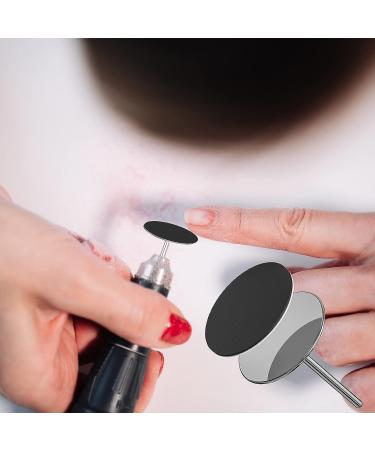 100-Pack Sandpaper Discs for Nail Drill - 2.5mm Metal Pedicure Sanding Disc Bit - Replacement Pads for Electric Foot Files (80 Grit & 150 Grit) - 50 of Each - Buy Online on GoSupps.com