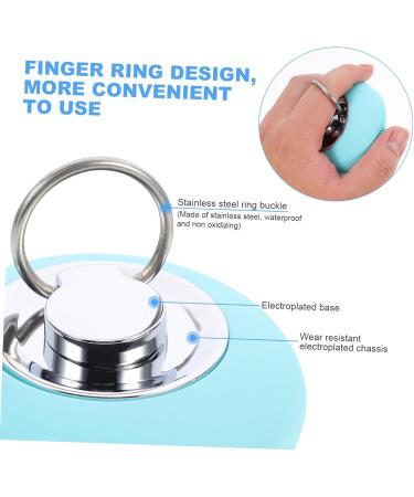 POPETPOP Pore Cleanser Face Cleaners Silicone Facial Cleansing Brush Skin Cleaning Scrubber Silica Gel Washbasin Blue 7x7cm (UYF1X2I14J0704ZU5NKIYR1B) - Buy Online on GoSupps.com