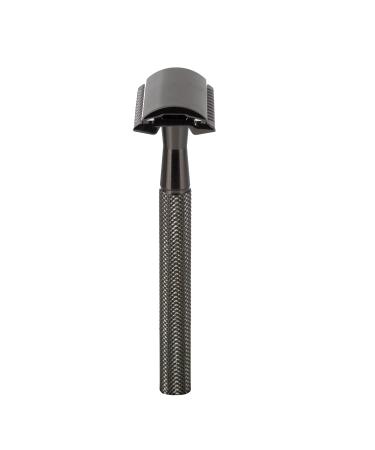 Premium Double Edge Safety Razor for Men - Single Blade Razor with Stand | Black Men's Shaving Set - Ship Worldwide - Buy Online on GoSupps.com
