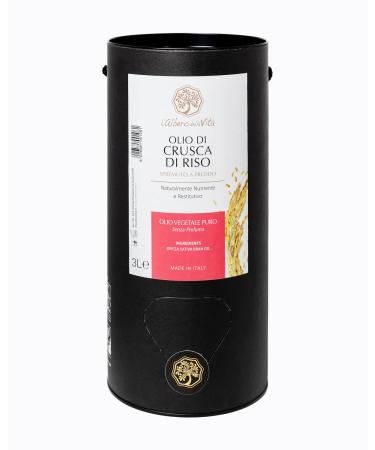 L'Albero della Vita massage oil bag in tube |Rice Keie oil |Pure vegetable oil without nutrient fragrancePack with donor Wastewaying Maxi Sparingly 3000 ml.
