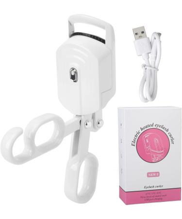 Rechargeable Heated Eyelash Curler 3 Gears Temperature Adjustable Portable Curling Tool Electric Lash Curler for Thick Curly Slender Eyelashes (Yinhinggucon6t7ew-12) - Buy Online on GoSupps.com