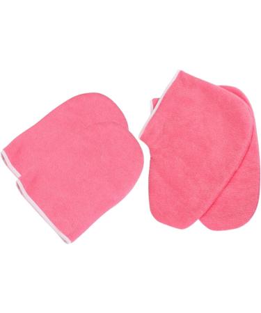 FOMIYES 3 Sets Foot Gloves Nail Tech Accessories Nursing Accessories Wax Bath Foot Hand Cover Paraffin Wax Booties Cozies Hand and Foot Liners Nail Art Accessories Red Combination Set Care - Buy Online on GoSupps.com