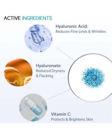 OOTD Intensive H+ Face Serum A.M 50g - Hyaluronic Acid + Vitamin C Formula - Daytime Moisturizing Facial Cream | 1.69 Fl Oz - Buy Online on GoSupps.com