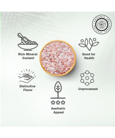 Pride Of India - Dark Himalayan Pink Salt Crystals w/ 84+ Natural Minerals Coarse 4-5mm - 1 Pound (16 oz) Dual Sifter Jar - Use in Cooking and in Grinders - Superb Value - Authentic Strong Flavor - Buy Online on GoSupps.com