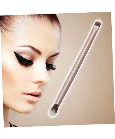 Double Ended Eyebrow & Eyeshadow Brush - Soft Vegan Bristles for Precision & Blending | Versatile Makeup Tool - Buy Online on GoSupps.com