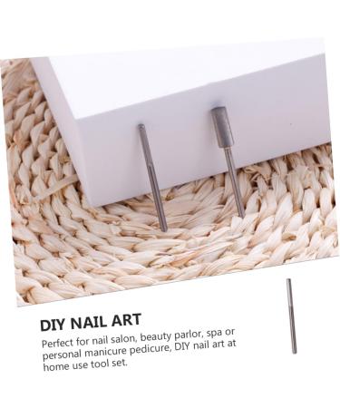 minkissy 1pc Tungsten Steel Grinding Head Nail Drill Diamond Grinding Head Manicure Drill Bits Nail Polish Grinding Head Manicure Grinding Head Nail Bits Tungsten Steel Nail to Rotate Clean 3.75x0.23cm - Buy Online on GoSupps.com