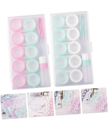 Solustrie 8-Sentence Storage Box for Colored Contact Lenses - Stylish Macaron Container for Eye Care & Travel - Buy Online on GoSupps.com