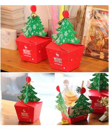 Generic 5PCS Christmas Candy Boxes Wedding Favor Boxes Add to the Christmas Atmosphere for Anniversary Birthday Parties Large 5PCS - Buy Online on GoSupps.com
