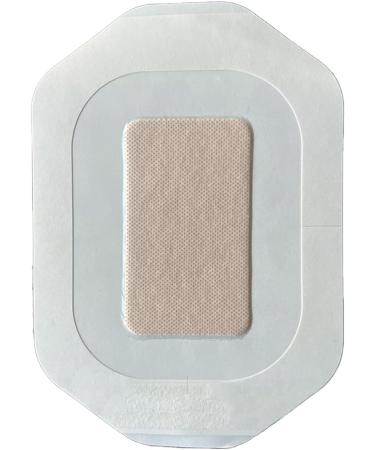 Waterproof Transparent Island Dressing Bandages - 10cm x 12cm x 10pcs, Sterile & Breathable for Swimming, Wounds, HRT, Cesarean, C-Section Scar - Buy Online on GoSupps.com