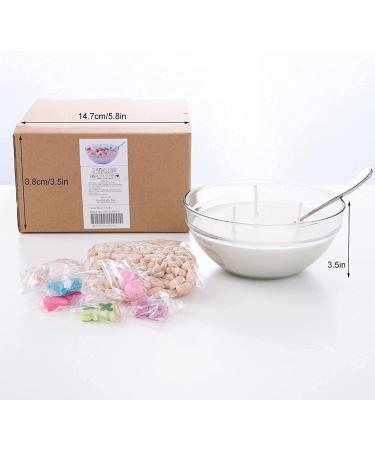 French Vanilla Cereal Bowl Soy Candle with Metal Spoon - Funny Morning Ritual Gift - Buy Online on GoSupps.com
