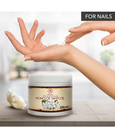 Monoi de Tahiti Body Butter Oil 250ml | Natural Moisturizer with Coconut Oil & Tiare Flowers | Best for Very Dry Skin - Buy Online on GoSupps.com