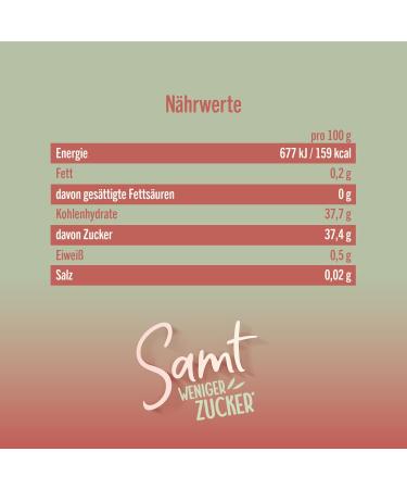 Buy Schwartau Samt Less Sugar Strawberry Fruit Spread - Reduced Sugar 255g | International Shipping Available - Buy Online on GoSupps.com