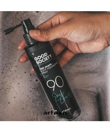 Artego Good Society 90 Free Shape Root Volumizing spray 150ml thickens the hair fiber without weighing it down. Ideal at the roots and on the lengths it replumps with light support. - Buy Online on GoSupps.com