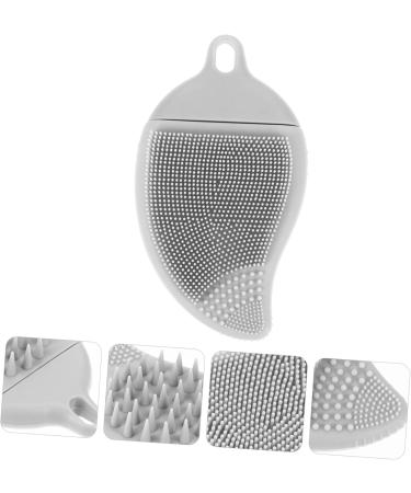 Ipetboom Silicone Bath Brush Bathing Sponge Shower Loofah Brush Silicone Body Scrubber Shower Brush for Body Pore Scrubber Body Sponge Facial Cleaning Brush Face Silica Gel Child - Buy Online on GoSupps.com