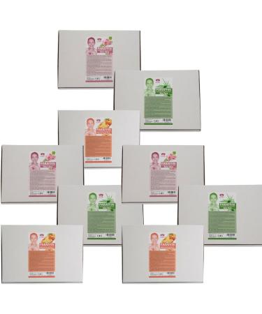 Kosmetex Paraffin Bath Mix Package - Peach Aloe Vera & Pink Rose Fragrance | Low Melting Point 18x500ml - Buy Online on GoSupps.com