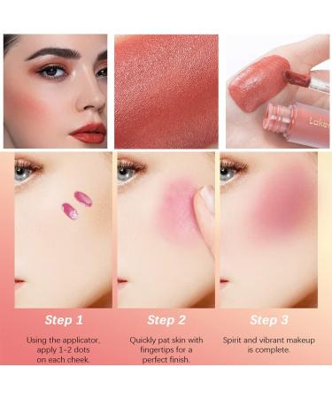 Soft Cream Liquid Blush Makeup - Dewy Lip and Cheek Tint (#04) 2.00 g - Pack of 1 - Buy Online on GoSupps.com