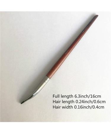 QWEQWE Professional Makeup Brushes - Bent Eyeliner Folding Eyeliner Eyeshadow Concealer & Lip Brushes for Flawless Makeup Application | International Shipping - Buy Online on GoSupps.com