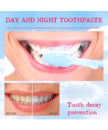 Foam Toothpaste Kids with Fruit Flavor Kids Foam Toothpaste with Low Fluoride Foaming Toothpaste and Mouthwash for Dental Care for Children 3 and Up (Blueberry) - Buy Online on GoSupps.com