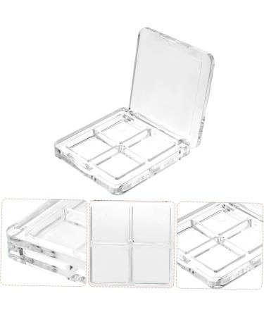 Outanaya 2pcs Empty Eyeshadow Dish Makeup Compact Empty Makeup Containers Empty Palette Empty Cream Palette - Buy Online on GoSupps.com