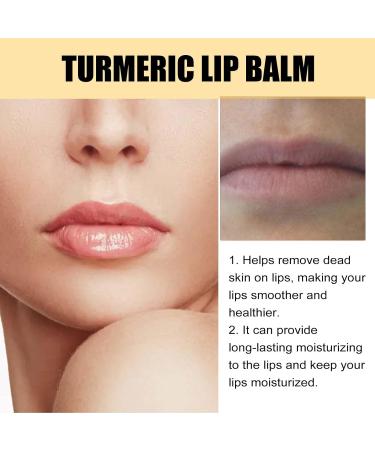 Lumibalm Lip Lightener for Dark Lips Turmeric Lip Balm Turmeric Restoration Treatment Pink Lip Lightening Cream for Softening and Moisturizing Lips (1PCS) - Buy Online on GoSupps.com