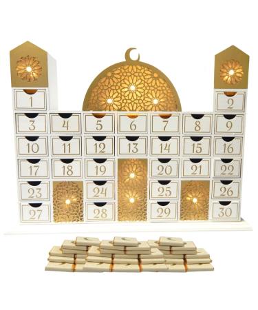 Ramadan Mosque Calendar & Cream Chocolates (30pk)